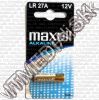 Olcsó Maxell battery LR27A (MN27, 27A, A27s) Security 12v (IT10791)